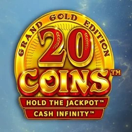 20 Coins Grand Gold Edition logo by Wazdan at Winhero Casino