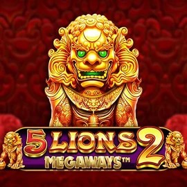 5 Lions Megaways 2 slot visual from Pragmatic Play available on winheroscasino.com