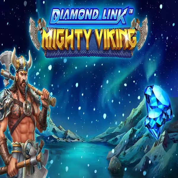Slots logo of Diamond Link Mighty Viking from Greentube at Winhero Casino