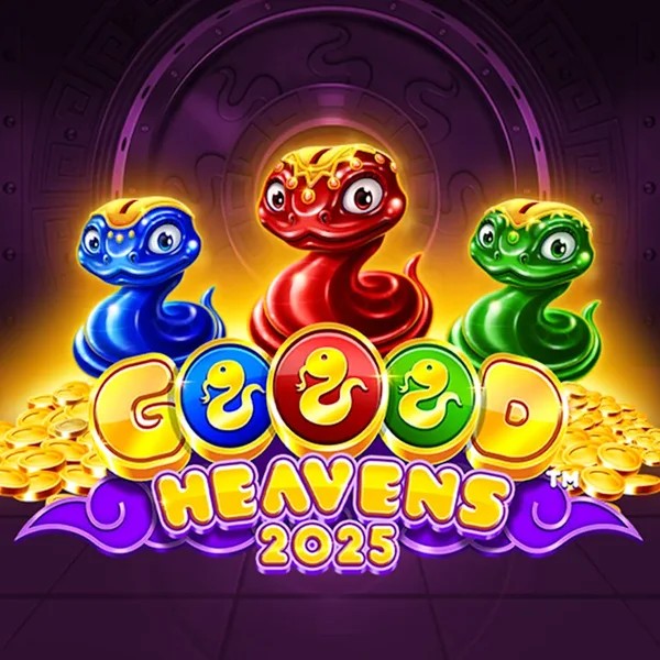 Enjoy Goood Heavens by Rarestone Gaming – logo hosted on winheroscasino.com