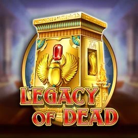 Enjoy Legacy of Dead by Play'n GO – logo hosted on winheroscasino.com