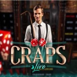 Live Craps casino game by Evolution – featured logo at Winhero Casino