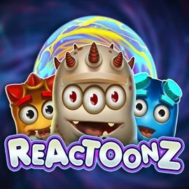 Slots logo of Reactoonz from Play'n GO at Winhero Casino