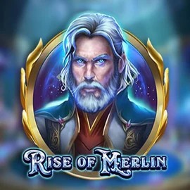 Official Slots logo: Rise of Merlin by Play'n GO at Winhero Casino